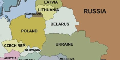 地図地図のエストニア周辺国